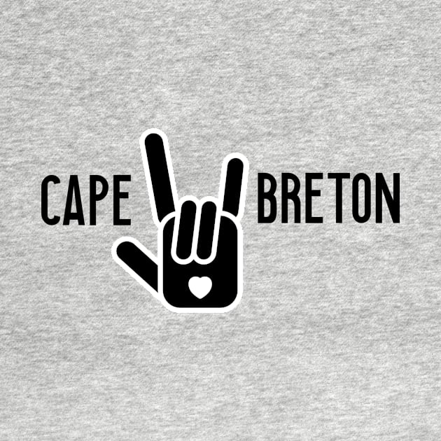 CAPE BRETON I LOVE YOU by SALTY TEES & CO.